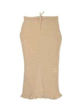 Tyler Mcgillivary Mimi Knit Skirt In Off White